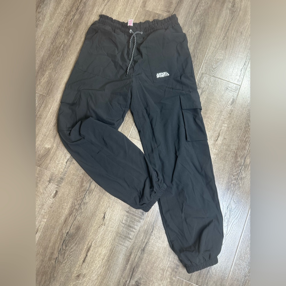 Justice Black Cargo Pants for Men
